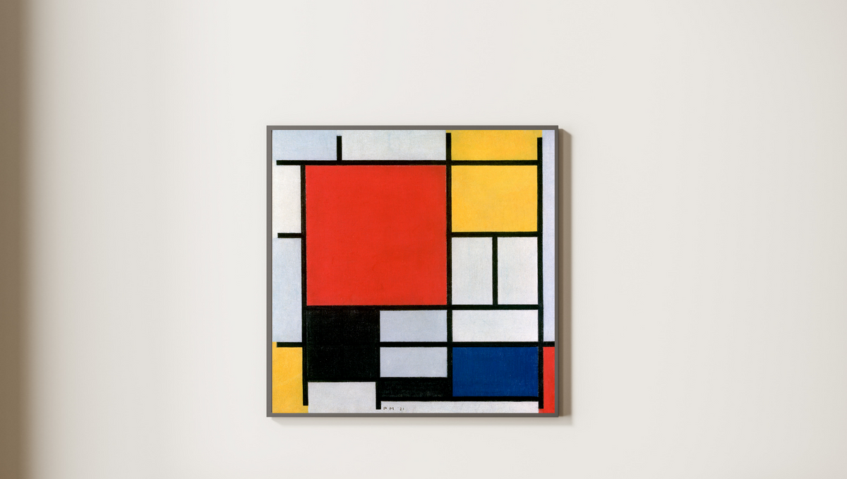 Piet Mondrian and  his part in modern abstract art that endures