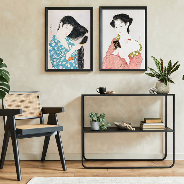 Vintage Japanese Ladies double print set | Japanese | Totalposter