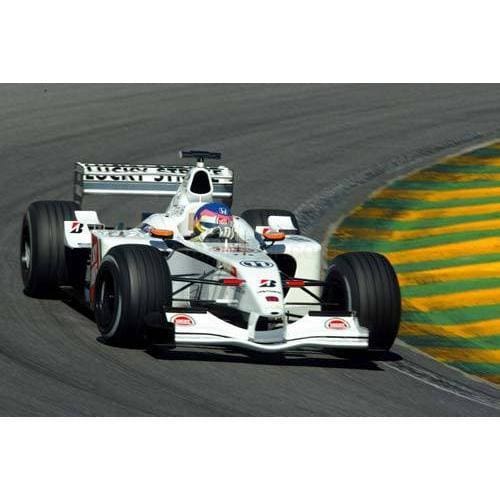 Jacques Villenueve / BAR Honda during the Brazilian F1 Grand Prix at Interlagos | TotalPoster