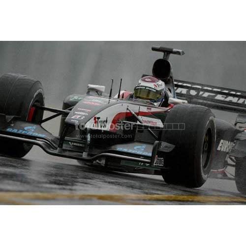 Jos Verstappen in the wet Friday practice for the Brazilian Grand Prix at Interlagos in Brazil | TotalPoster