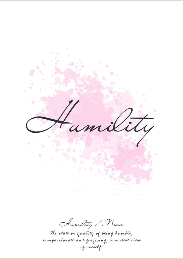 Humildad | Espiritual | cartel total