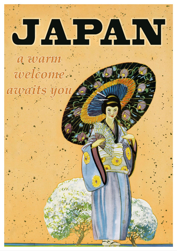 Vintage Travel Poster Japan | Nippon Art | Japanese | Totalposter
