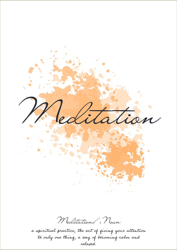 Meditación | Espiritual | cartel total