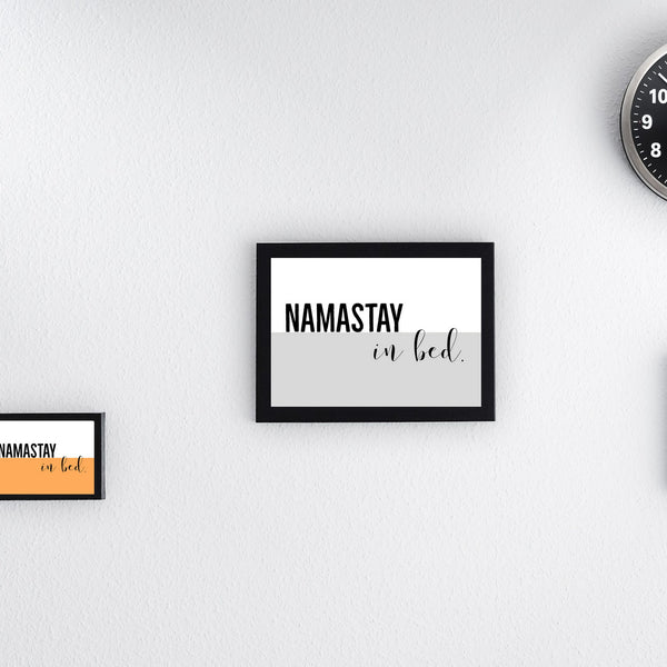 Namastay en la cama | Espiritual | cartel total