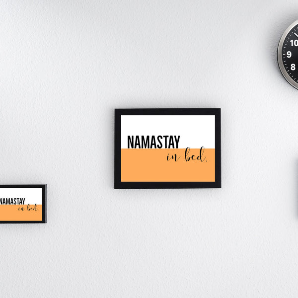 Namastay en la cama | Espiritual | cartel total
