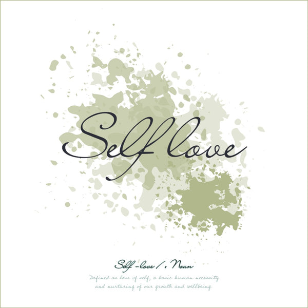Self Love - Spiritual Print with definition - square print | Inspirational | Totalposter
