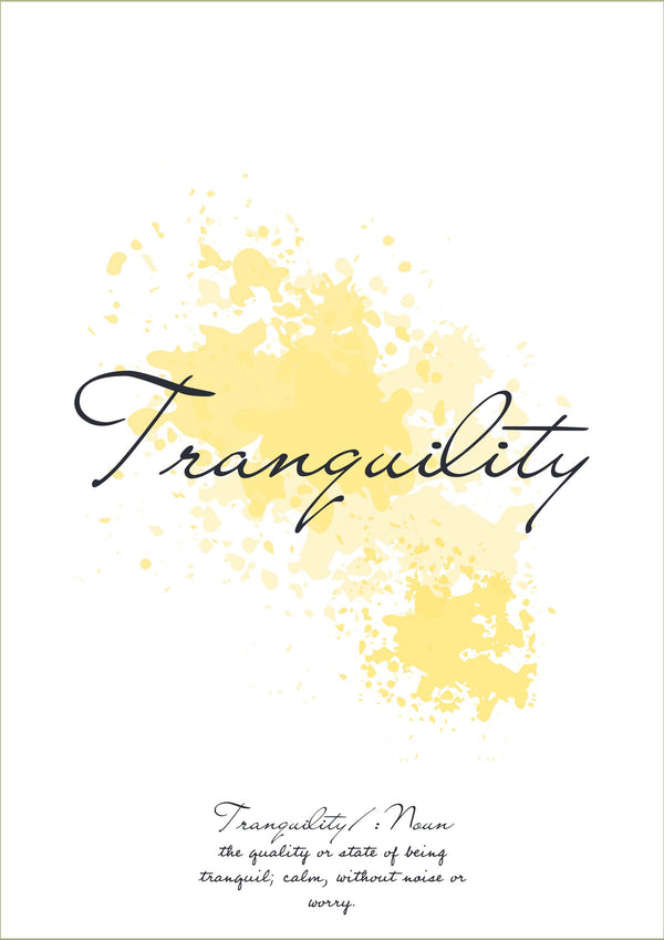 Tranquilidad | Espiritual | cartel total