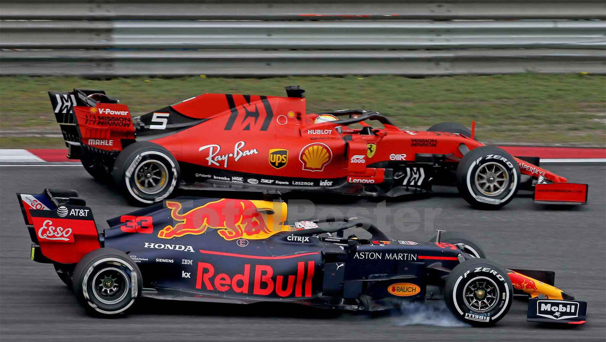 Max Verstappen and Sebastian Vettel Shine in German F1 at Hockenheim