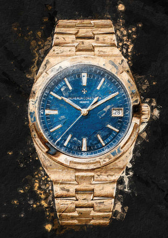 Vacheron Constantin Overseas Rose Gold | Watch Art Posters