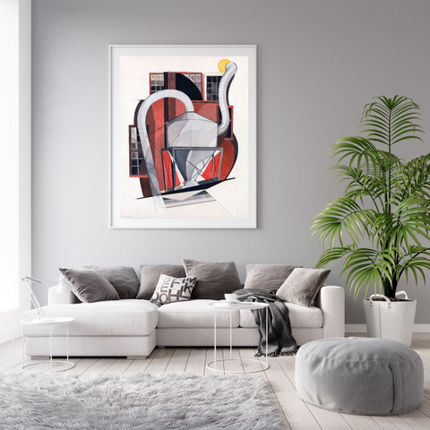maquinaria de Charles Demuth | Arte famoso | | cartel total