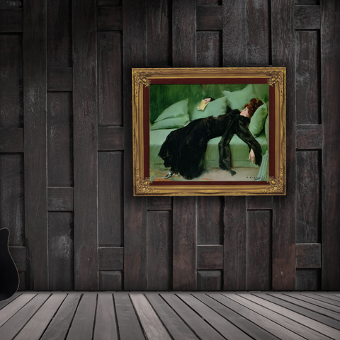 Después del baile de Ramon Casas | Decoración del hogar | cartel total