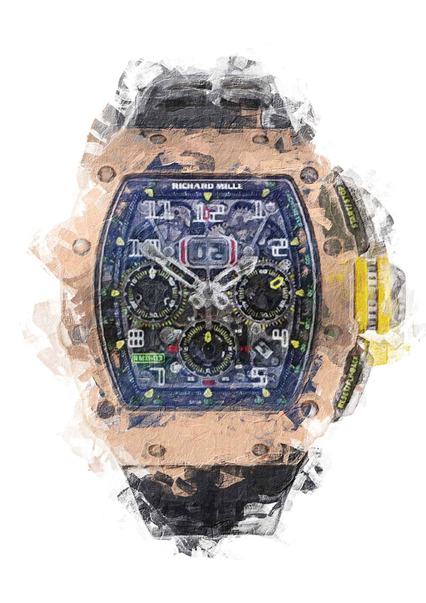 Richard Mille RM 11-03 Automatic winding flyback Chronograph oversize date and month indicator. 