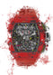 Richard Mille Red Automatic flyback Chronograph | Watch Art Posters