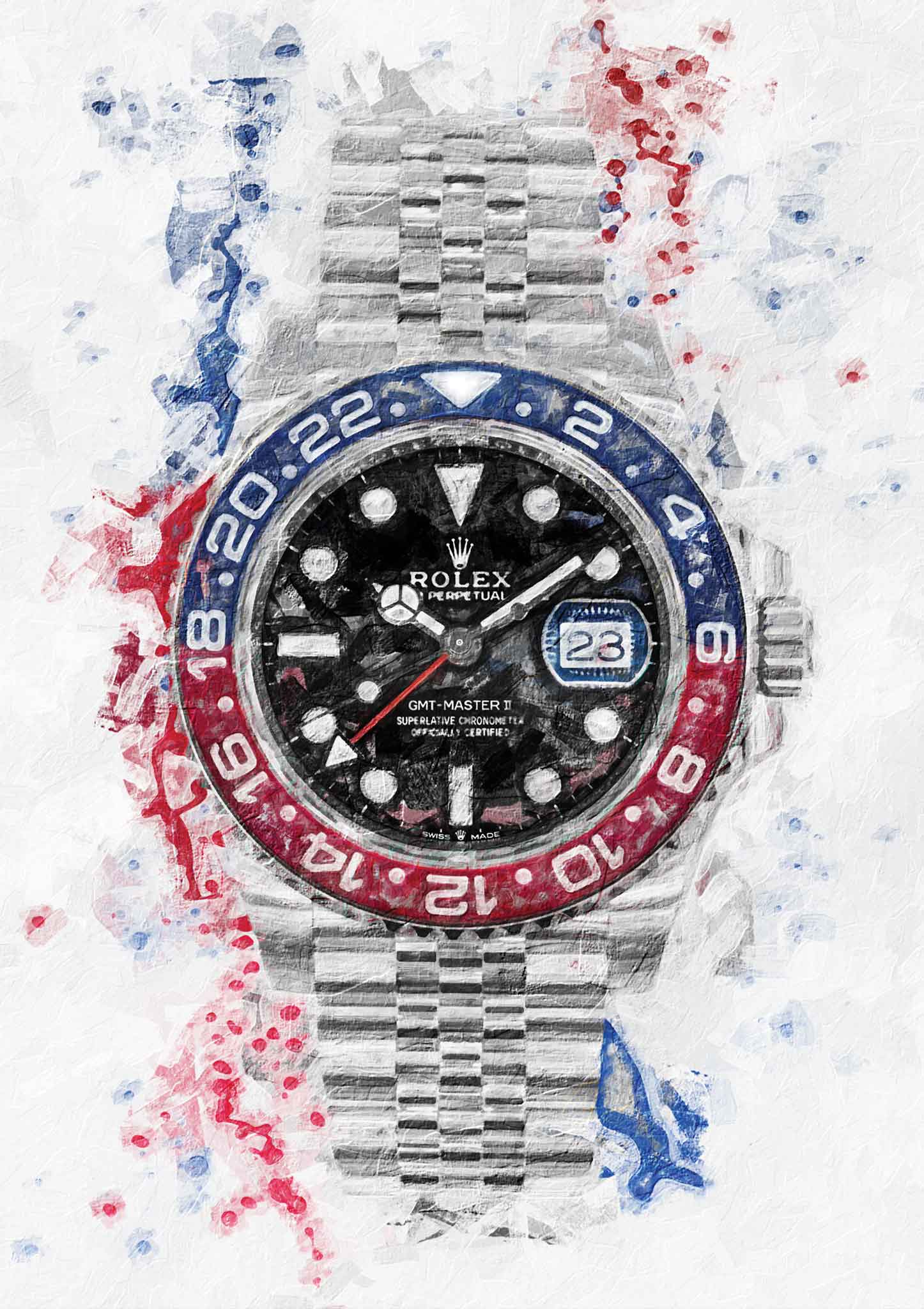 Jubilee Rolex Pepsi Rolex GMT-Master 126710 BLRO Pepsi Ceramic