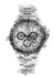 Rolex Daytona Cosmograph Panda steel sports wristwatch with white dial and black bez