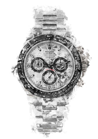 Rolex Daytona Panda | Watch Art Poster