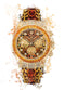 Rolex Daytona Cosmograph Leopard wristwatch on white | Watch Art Posters