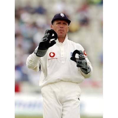 Alec Stewart during the England v South Africa Npower First Test Match at Edgbaston | TotalPoster