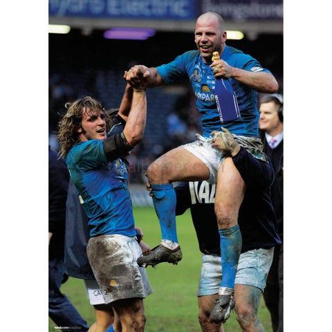 Alessandro Troncon | Italy Six Nations rugby posters