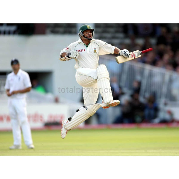 Ashwell Prince celebrates his century during the npower cricket test match between England and South Africa | TotalPoster