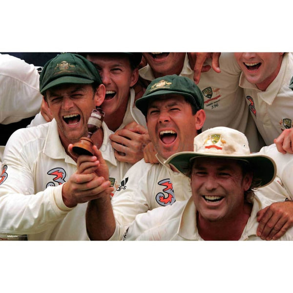 Australia Celebrate winning the 3rd Ashes cricket test match and the Ashes series | TotalPoster