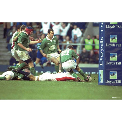 Ben Kay | England Six Nations rugby posters