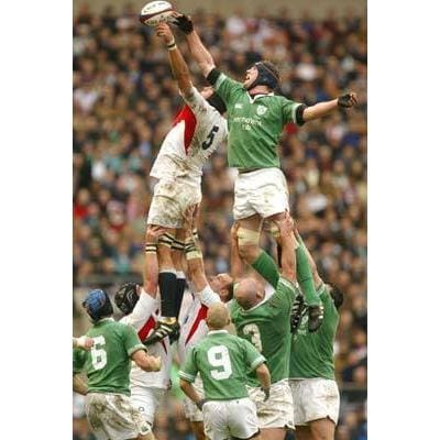 Ben Kay | England Six Nations rugby posters