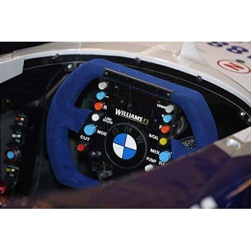 Cockpit view of the BMW Williams F1 FW23 F1 car at the Silverstone launch | TotalPoster