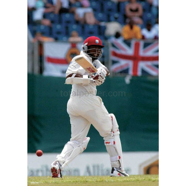 Brian Lara on his wat to breaking the world record during the Fourth Test betweeen West Indies v England at The Recreation Ground - St. John`s - Antigua | TotalPoster