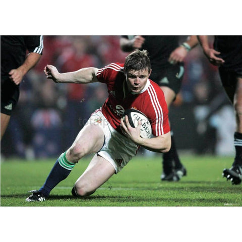 Brian O'Driscoll pósters | Rugby de los leones británicos | TotalPoster