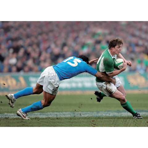 Brian O���Driscoll | Ireland Six Nations rugby posters