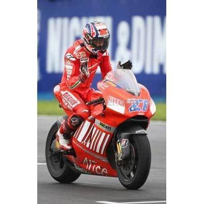 Casey Stoner celebra | Carteles de MotoGP Donington