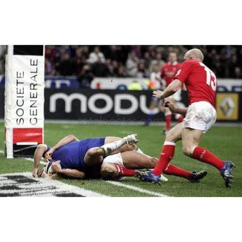 Christophe Dominici | France Six Nations rugby posters