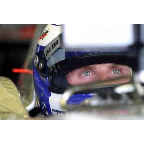 David Coulthard watches on the monitor before qualifying for the European Grand Prix at the Nurburgring | TotalPoster