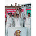 England celebrate after regaining the Ashes and victory in the 5th npower test against Australia at the Oval | TotalPoster