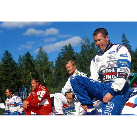 Ex-campeones del mundo | Pósteres históricos de deportes de motor | TotalPoster