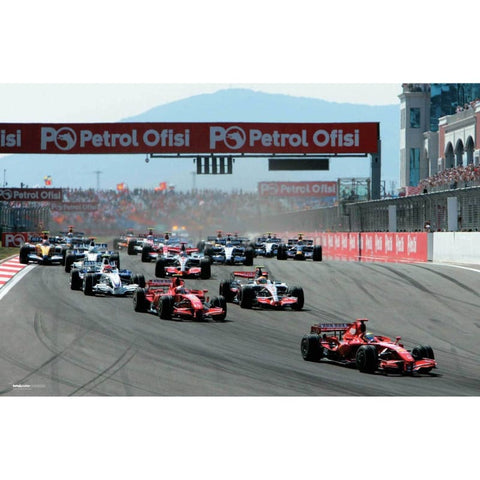 Ferrari Lead | F1 | TotalPoster