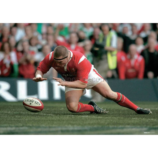 Gethin Jenkins | Wales Six Nations rugby posters TotalPoster