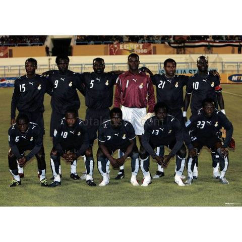Equipo de la Copa Mundial de Ghana | Póster de fútbol | TotalPoster