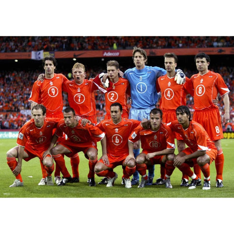 Equipo de la Copa del Mundo de Holanda | Póster de fútbol | TotalPoster