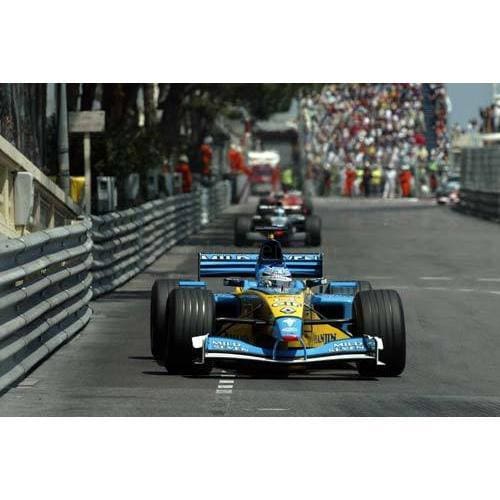 Jarno Trulli / Renault on his way to 4th place in the Grand Prix de Monaco | TotalPoster