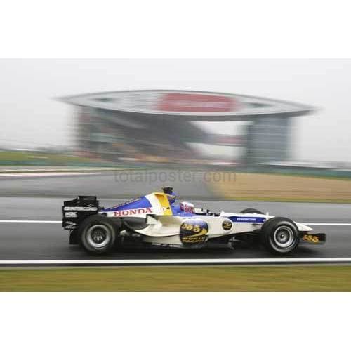 Jenson Button / Honda F1 in action during the Grand Prix of China | TotalPoster