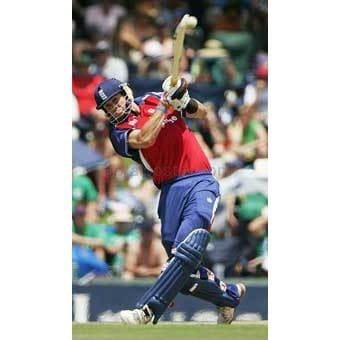 Kevin Pietersen on his way to a century during the seventh and final one day international match between South Africa and England at the Centurion Cricket Ground Pretoria | TotalPoster