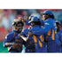 Lasith Malinga celebrates with team mates after taking 4 wickets in 4 balls during the Super Eights World Cup cricket match between South Africa and Sri Lanka | TotalPoster