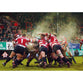 Leicester & Gloucester Maul poster | Premiership Cup Rugby | TotalPoster