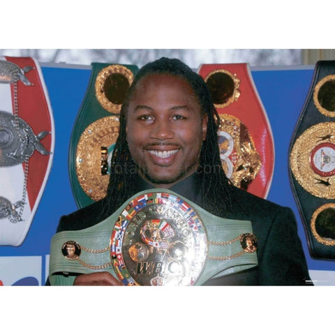 Lennox Lewis anuncia su retiro | Boxeo