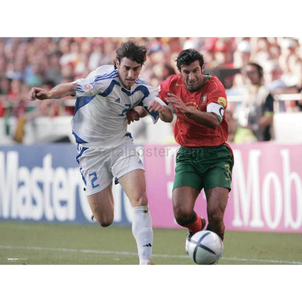 Luis Figo & Giourkas Seitaridis | Football Poster | TotalPoster