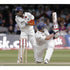 Matt Prior plays a shot as wicketkeeper Mahendra Dhoni reacts during the fourth day of the first Test cricket match between England and India at Lord's cricket ground | TotalPoster