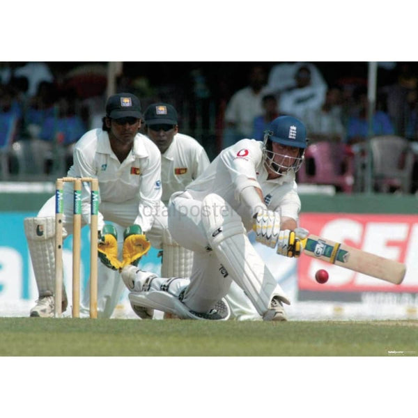 Marcus Trescothick in action during the 3rd Test against Sri Lanka at Colombo | TotalPoster
