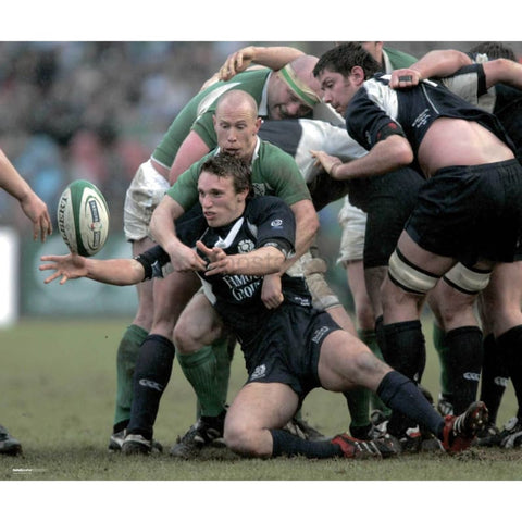 Mike Blair | Scotland Six Nations rugby posters